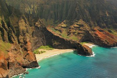 Honopu Beach, Napali, Kauai , Hawaii